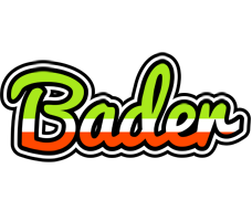 Bader superfun logo