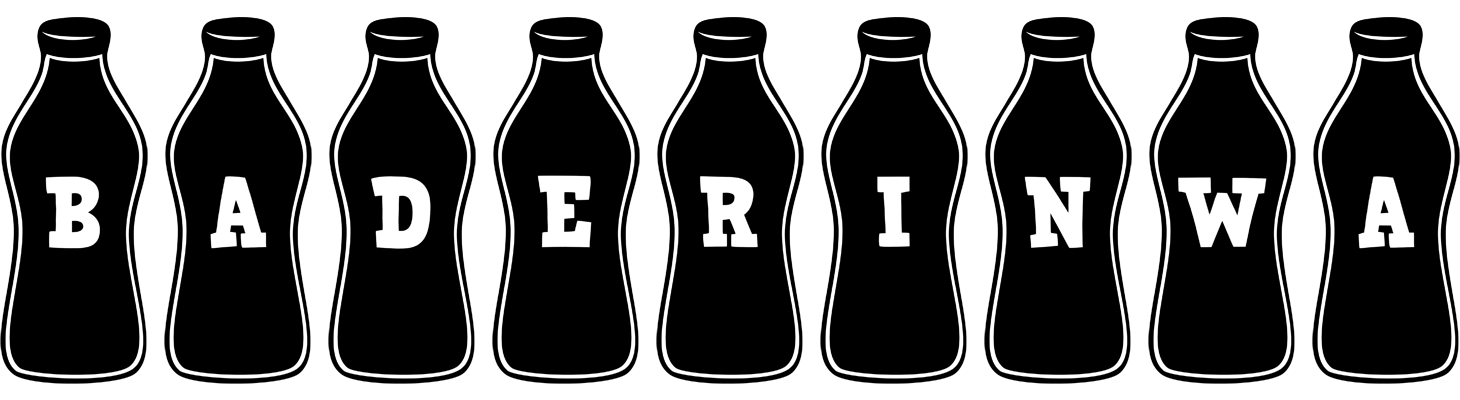 Baderinwa bottle logo