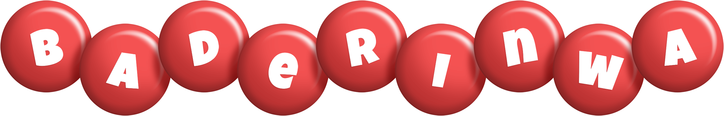 Baderinwa candy-red logo