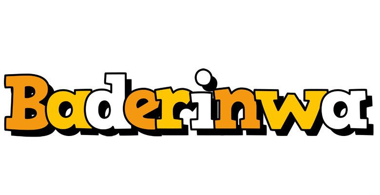 Baderinwa cartoon logo