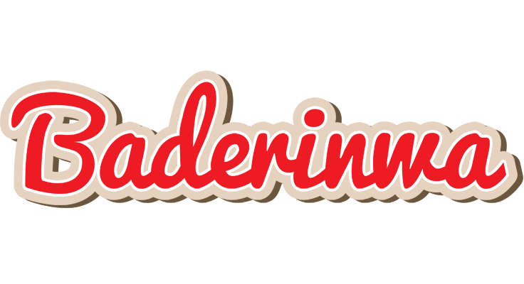 Baderinwa chocolate logo