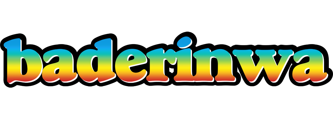 Baderinwa color logo