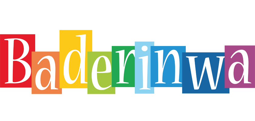 Baderinwa colors logo