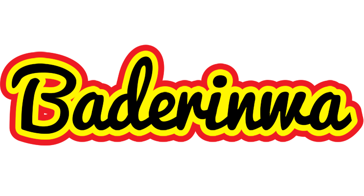 Baderinwa flaming logo