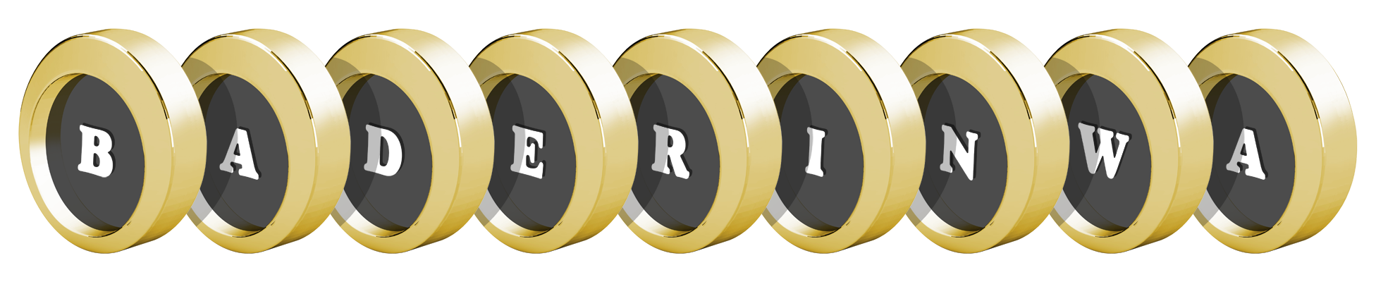 Baderinwa gold logo