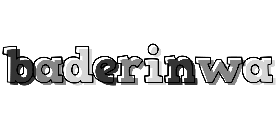 Baderinwa night logo