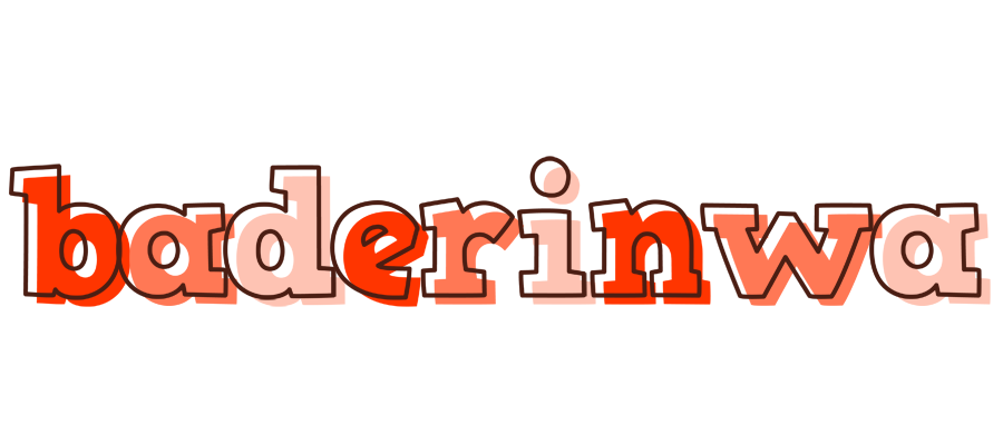Baderinwa paint logo
