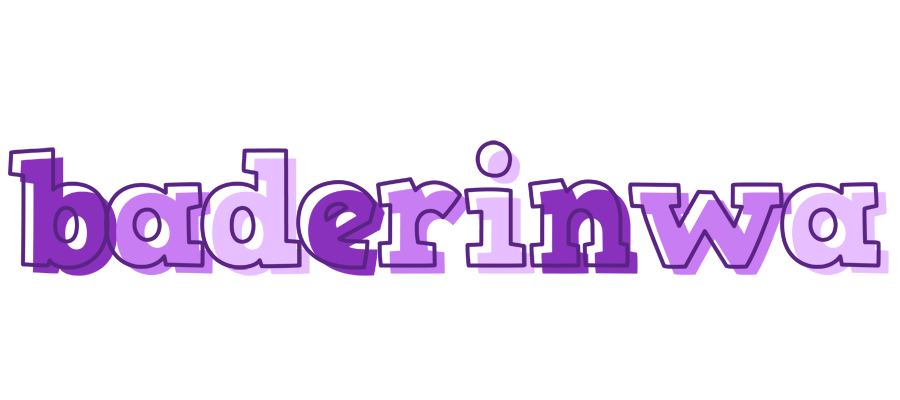 Baderinwa sensual logo