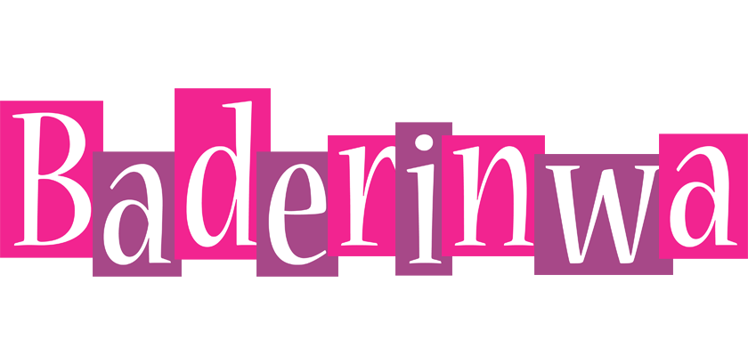 Baderinwa whine logo