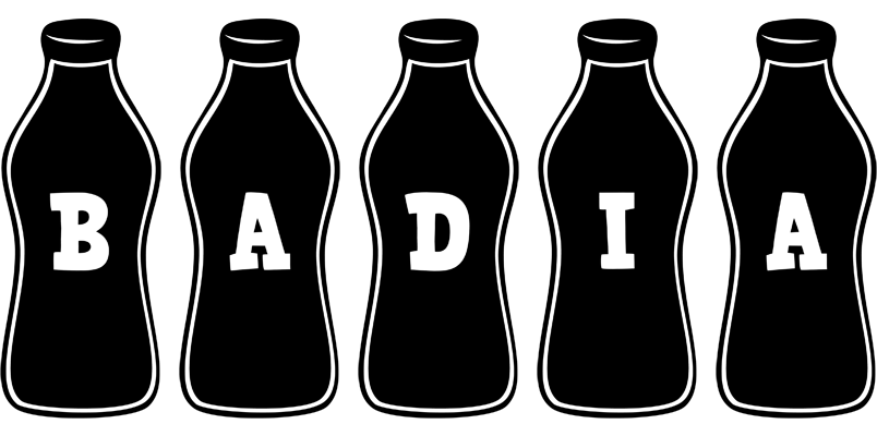 Badia bottle logo