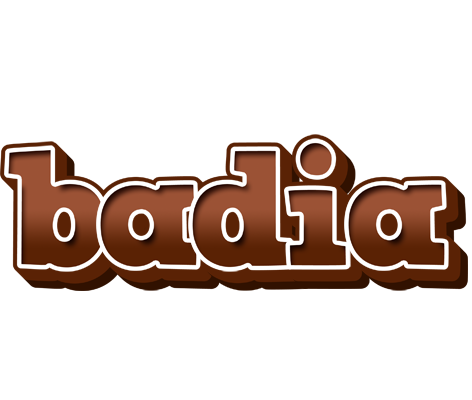 Badia brownie logo