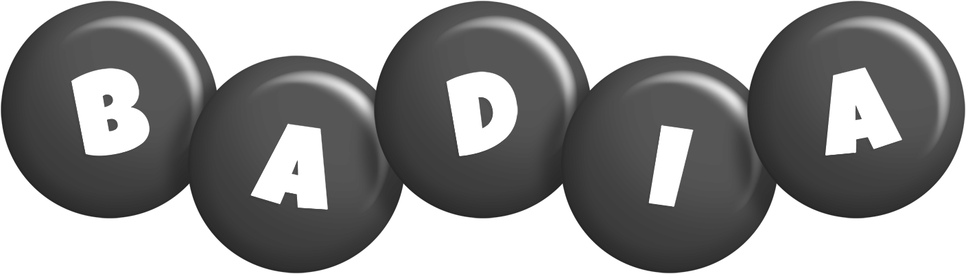 Badia candy-black logo