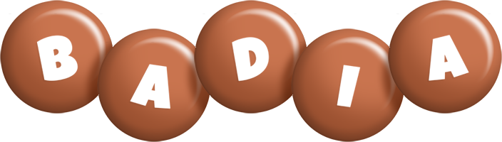 Badia candy-brown logo