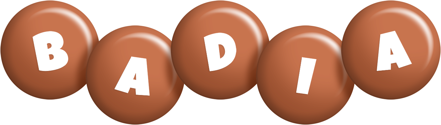 Badia candy-brown logo