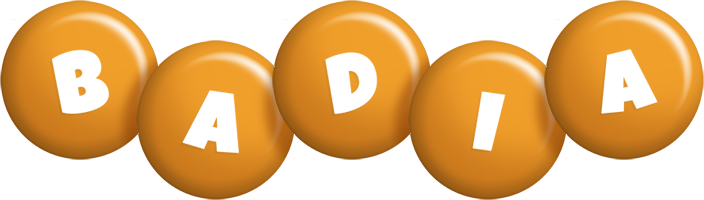 Badia candy-orange logo