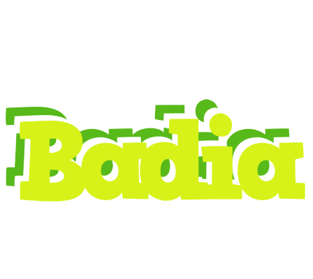Badia citrus logo