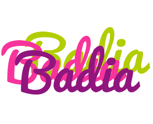Badia flowers logo