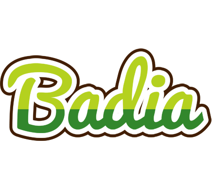 Badia golfing logo