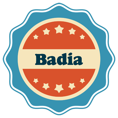Badia labels logo