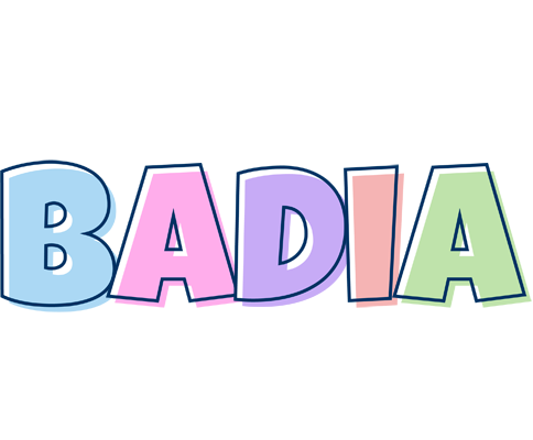 Badia pastel logo