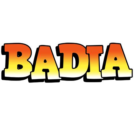 Badia sunset logo