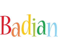 Badian birthday logo