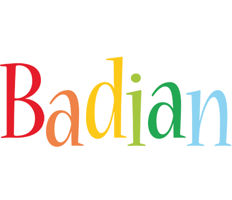 Badian birthday logo