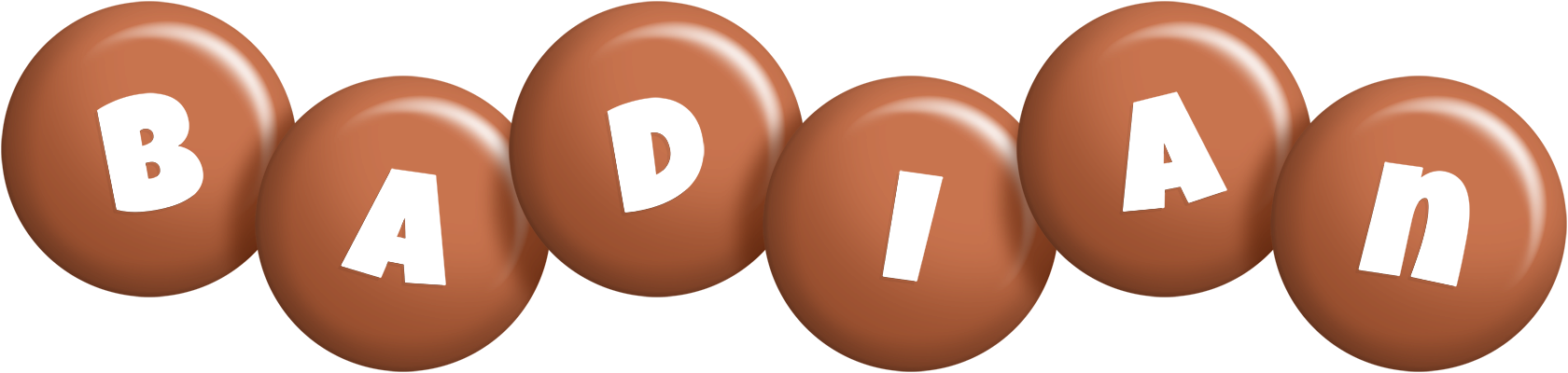Badian candy-brown logo