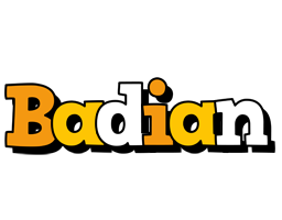 Badian cartoon logo