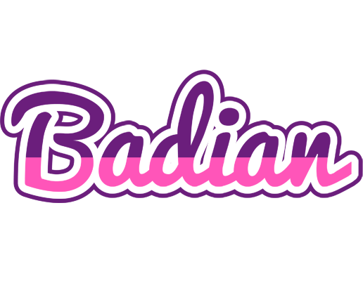 Badian cheerful logo