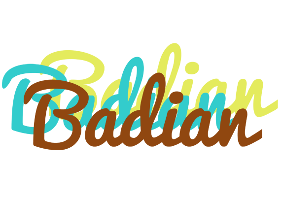 Badian cupcake logo