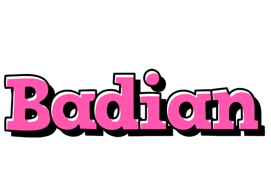 Badian girlish logo