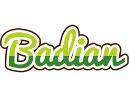 Badian golfing logo