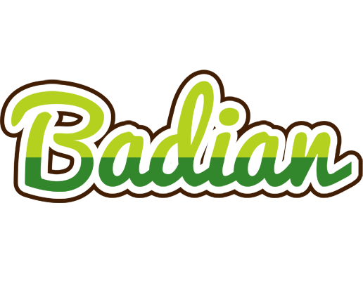 Badian golfing logo