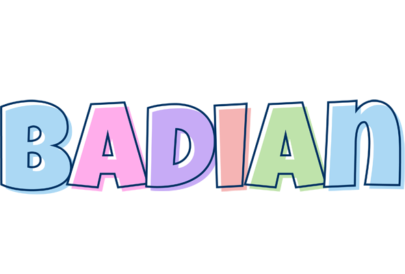 Badian pastel logo