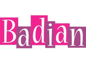 Badian whine logo