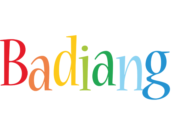 Badiang birthday logo