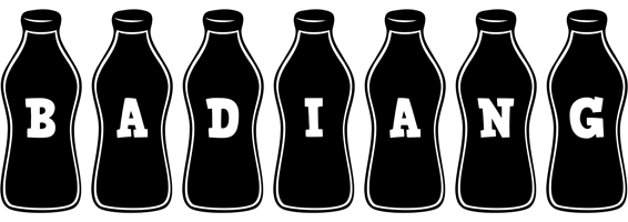 Badiang bottle logo