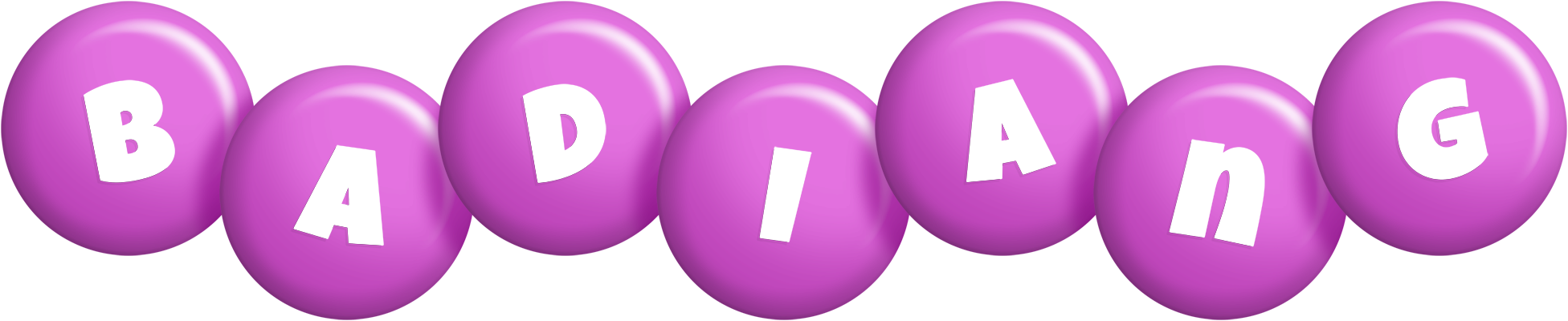 Badiang candy-purple logo