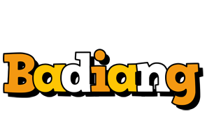 Badiang cartoon logo