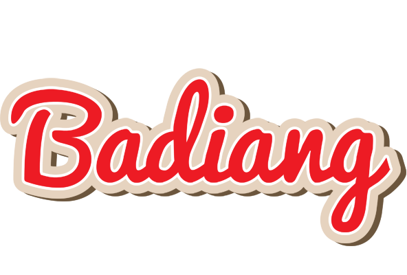 Badiang chocolate logo