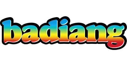 Badiang color logo