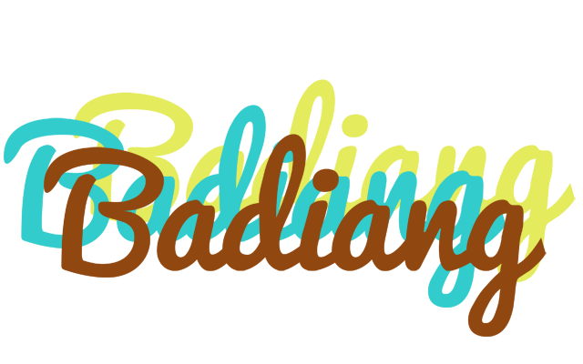 Badiang cupcake logo