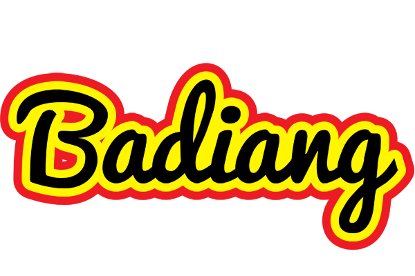 Badiang flaming logo