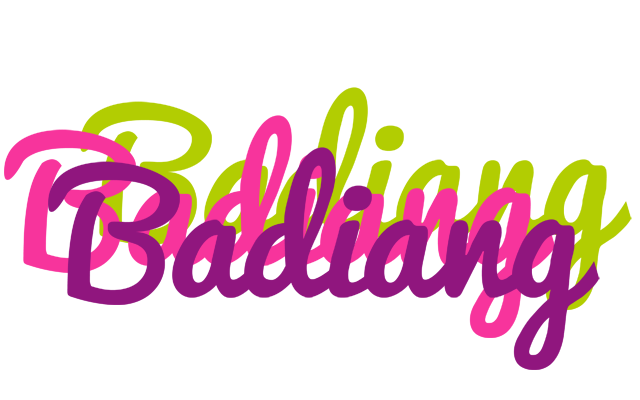 Badiang flowers logo