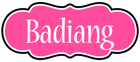 Badiang invitation logo