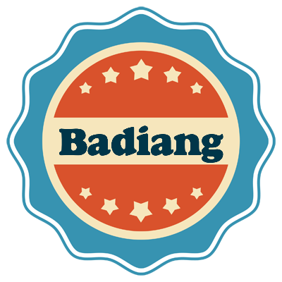 Badiang labels logo