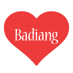 Badiang love logo