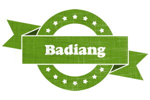 Badiang natural logo