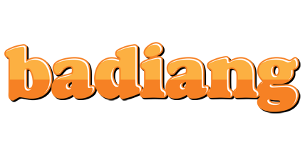 Badiang orange logo